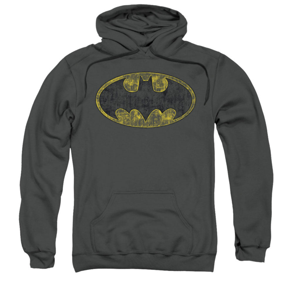 Batman Tattered Logo Hooded Sweatshirt