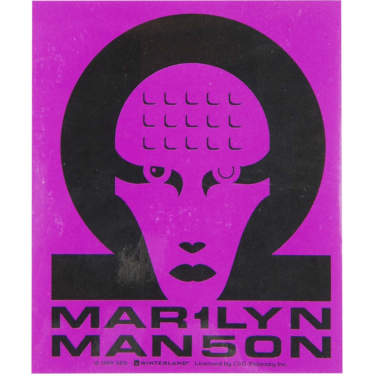 Marilyn Manson Sticker