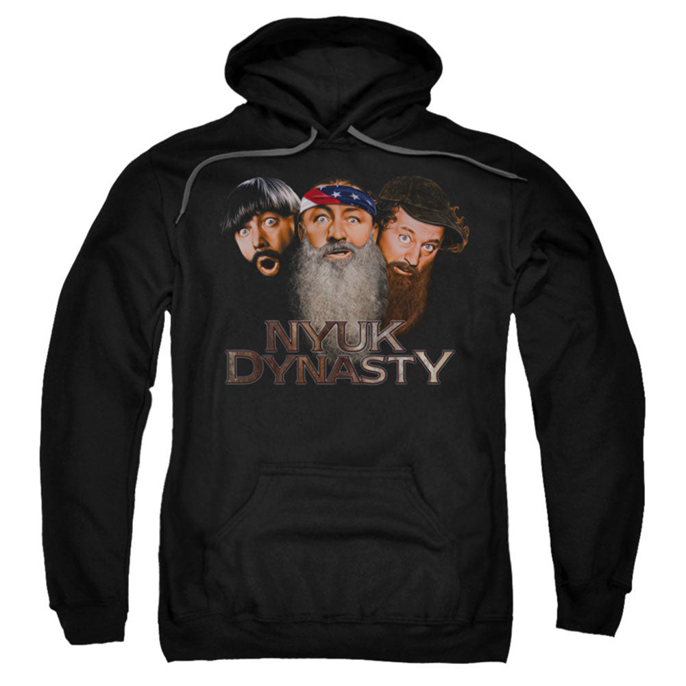Three Stooges Nyuk Dynasty 2 Hooded Sweatshirt
