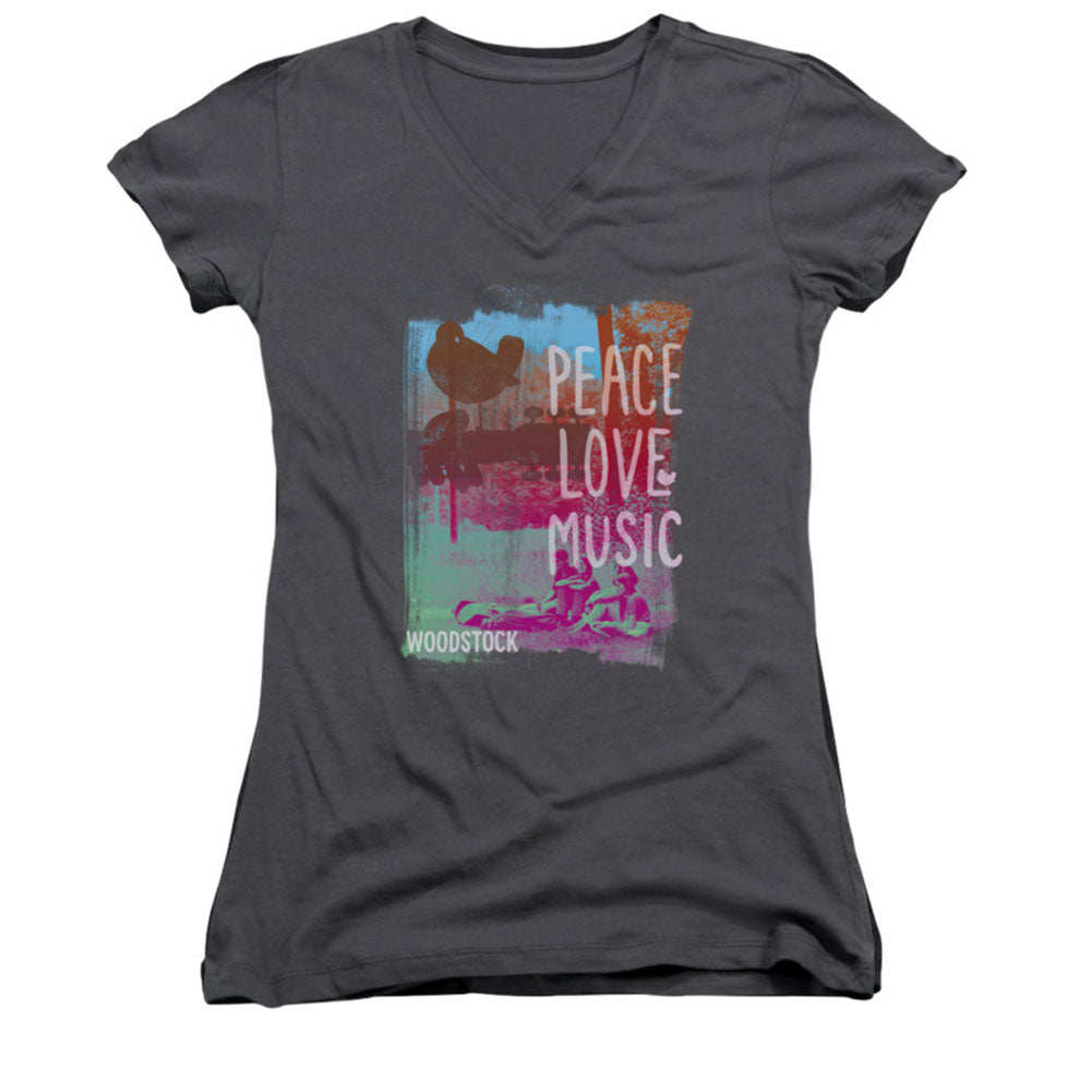 Plm Cap Sleeve Junior Top