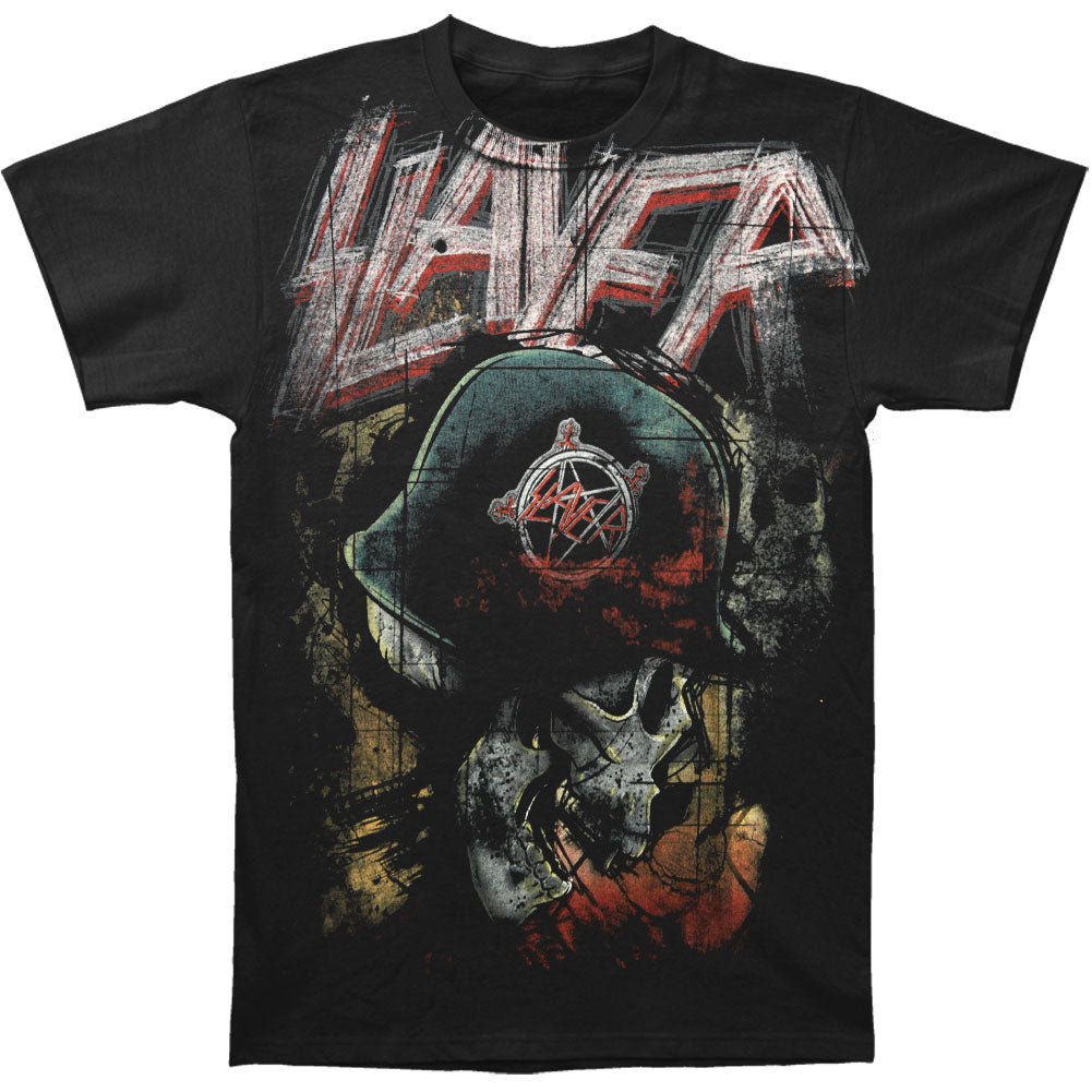 Slayer Chalk Skull T-shirt