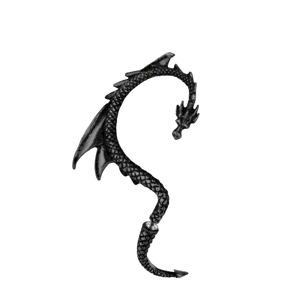 Alchemy Of England The Black Dragon's Lure Ear Wrap Earrings