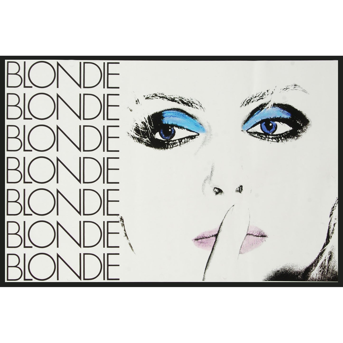 Blondie Eyes Domestic Poster