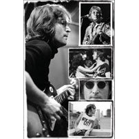 Beatles John Lennon Collage Domestic Poster
