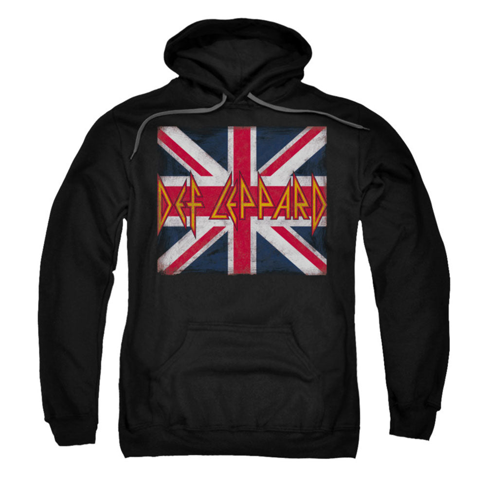 Def Leppard Union Jack Hooded Sweatshirt