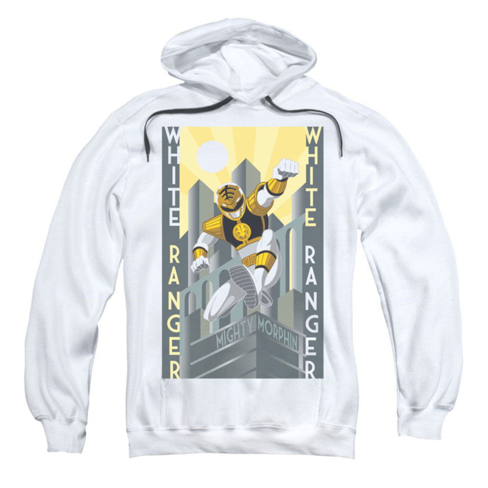 Power Rangers White Ranger Deco Hooded Sweatshirt