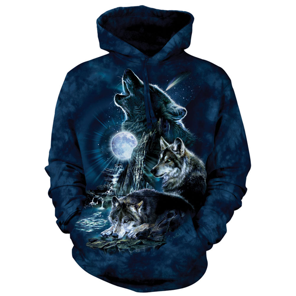The Mountain Bark At The Moon Hooded Sweatshirt