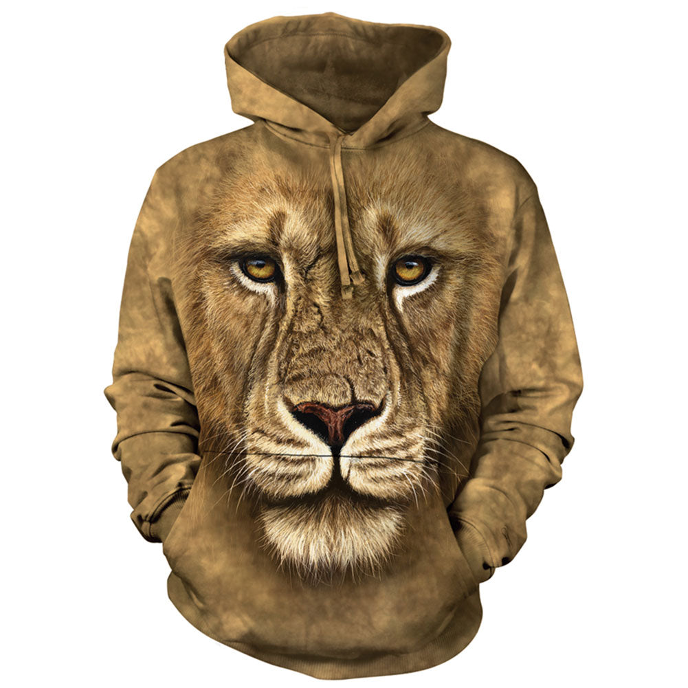 The Mountain Lion Warrior Hooded Sweatshirt