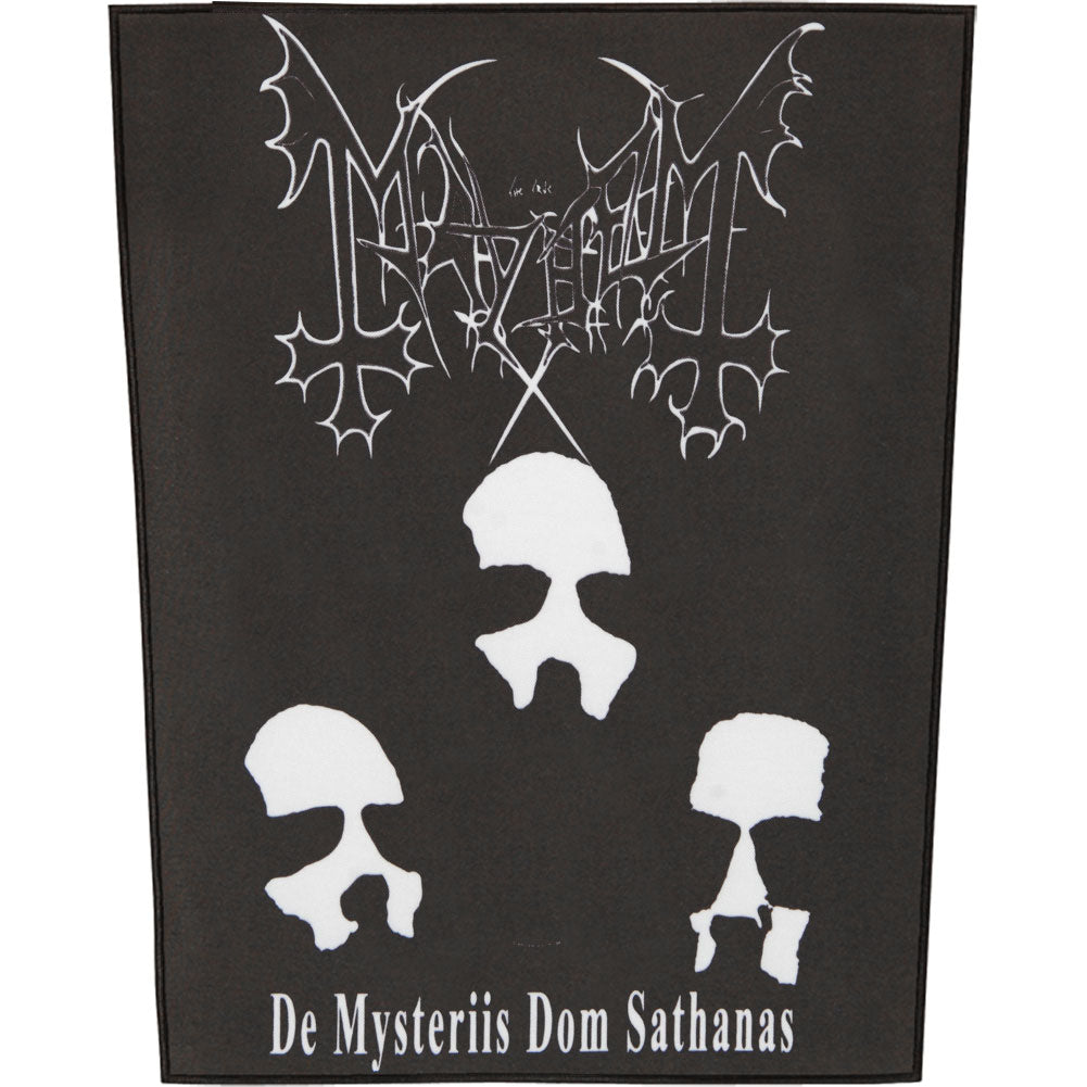 Mayhem Deathlike Silence Back Patch Back Patch