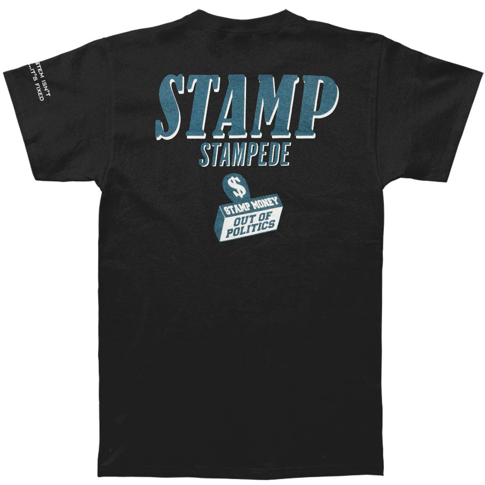 Black Initials/Stamp T-shirt