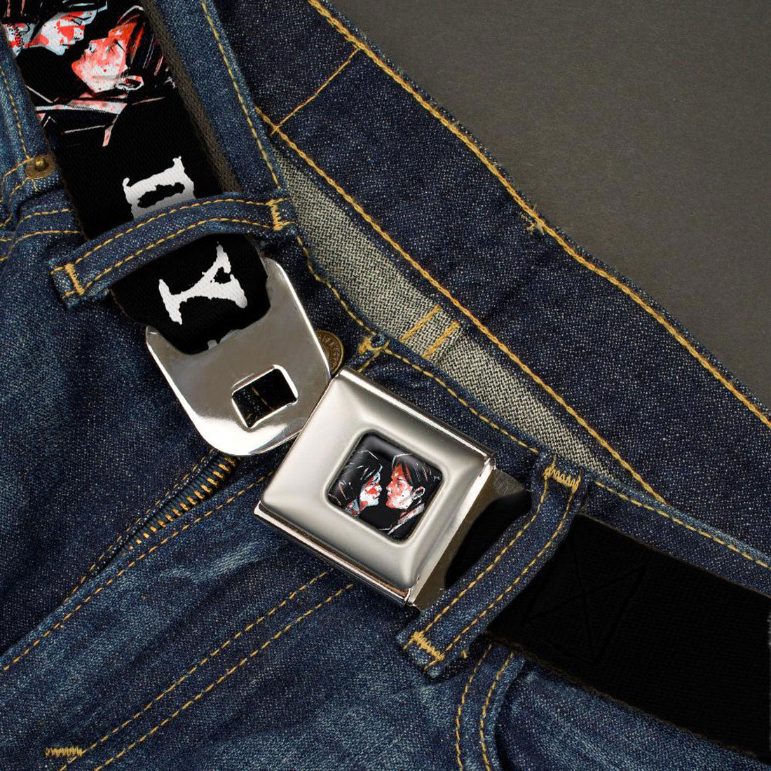 Three Cheers For Sweet Revenge Seatbelt Buckle Belt