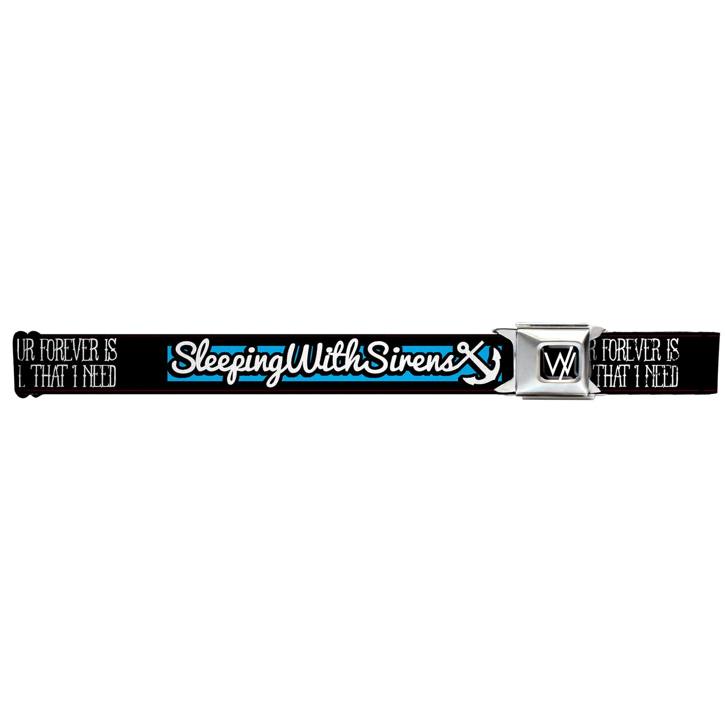 Sleeping With Sirens Your Forever Is All That I Need Seatbelt Buckle Belt