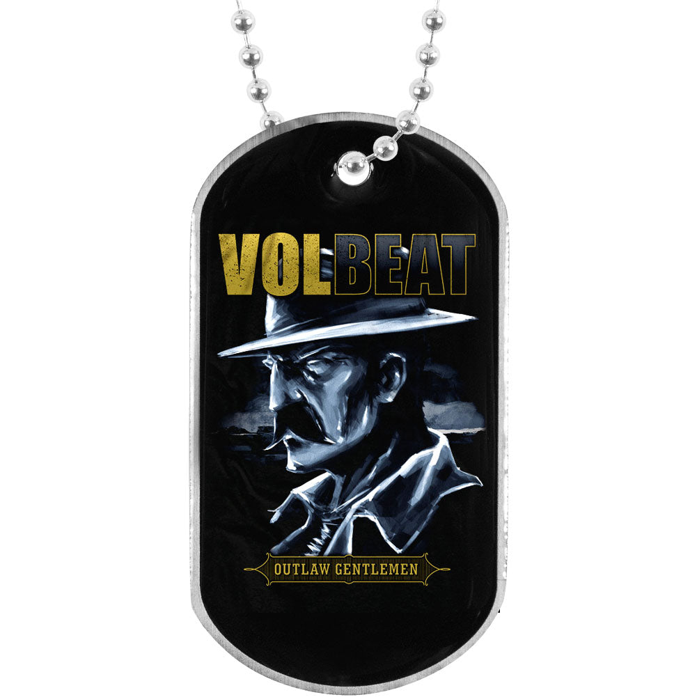 Volbeat Outlaw Gentlemen Dog Tag Necklace