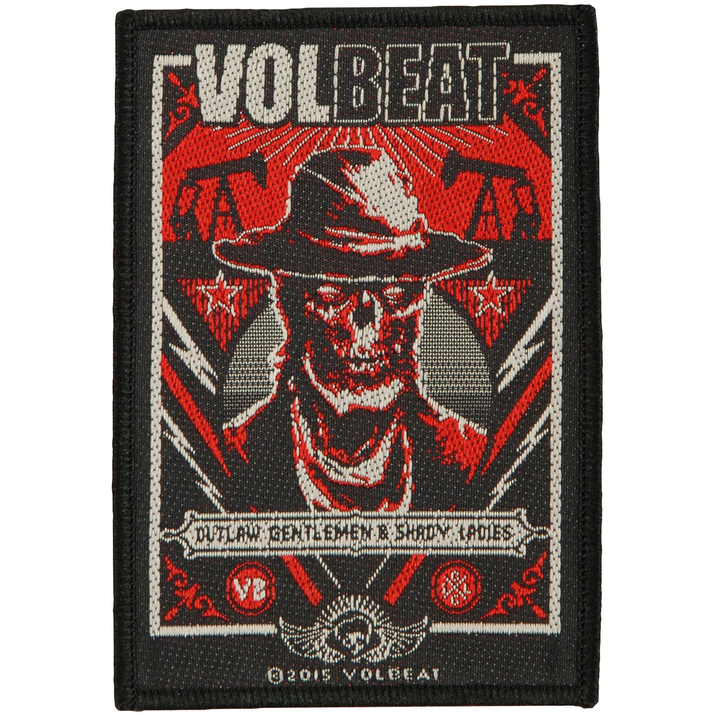 Volbeat Ghoul Frame Woven Patch