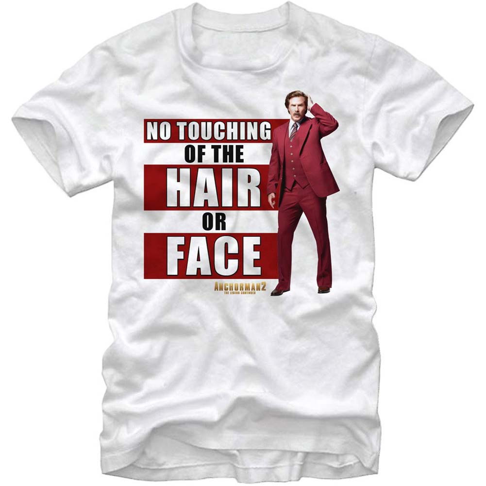 Anchorman: The Legend Of Ron Burgandy No Touch T-shirt