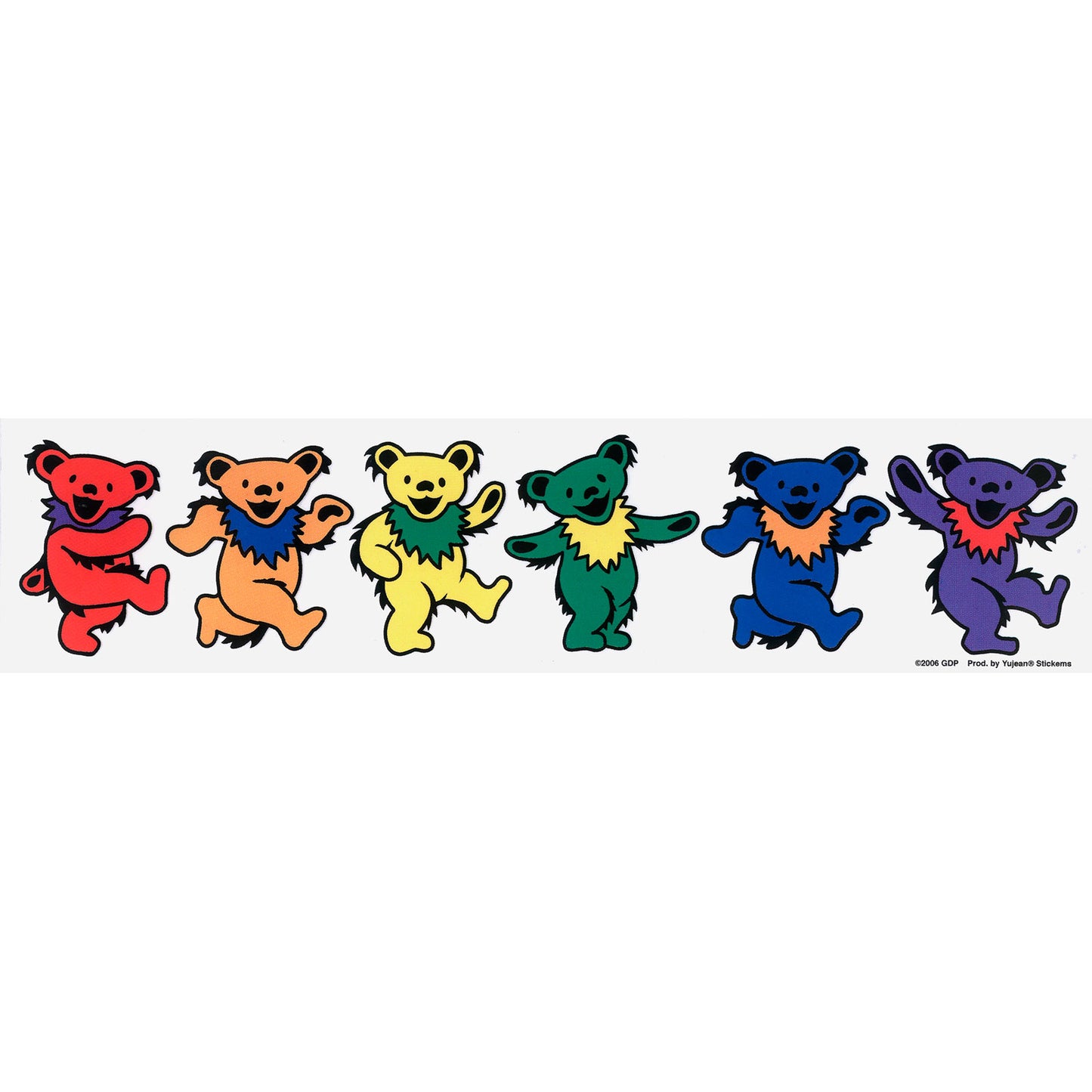 Rainbow Bears Sticker