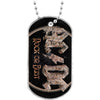 Rock Or Bust Dog Tag Necklace