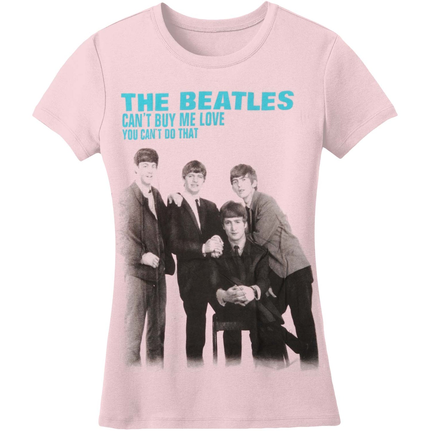 Beatles Can't Buy Me Love Girls Jr Fashion Top