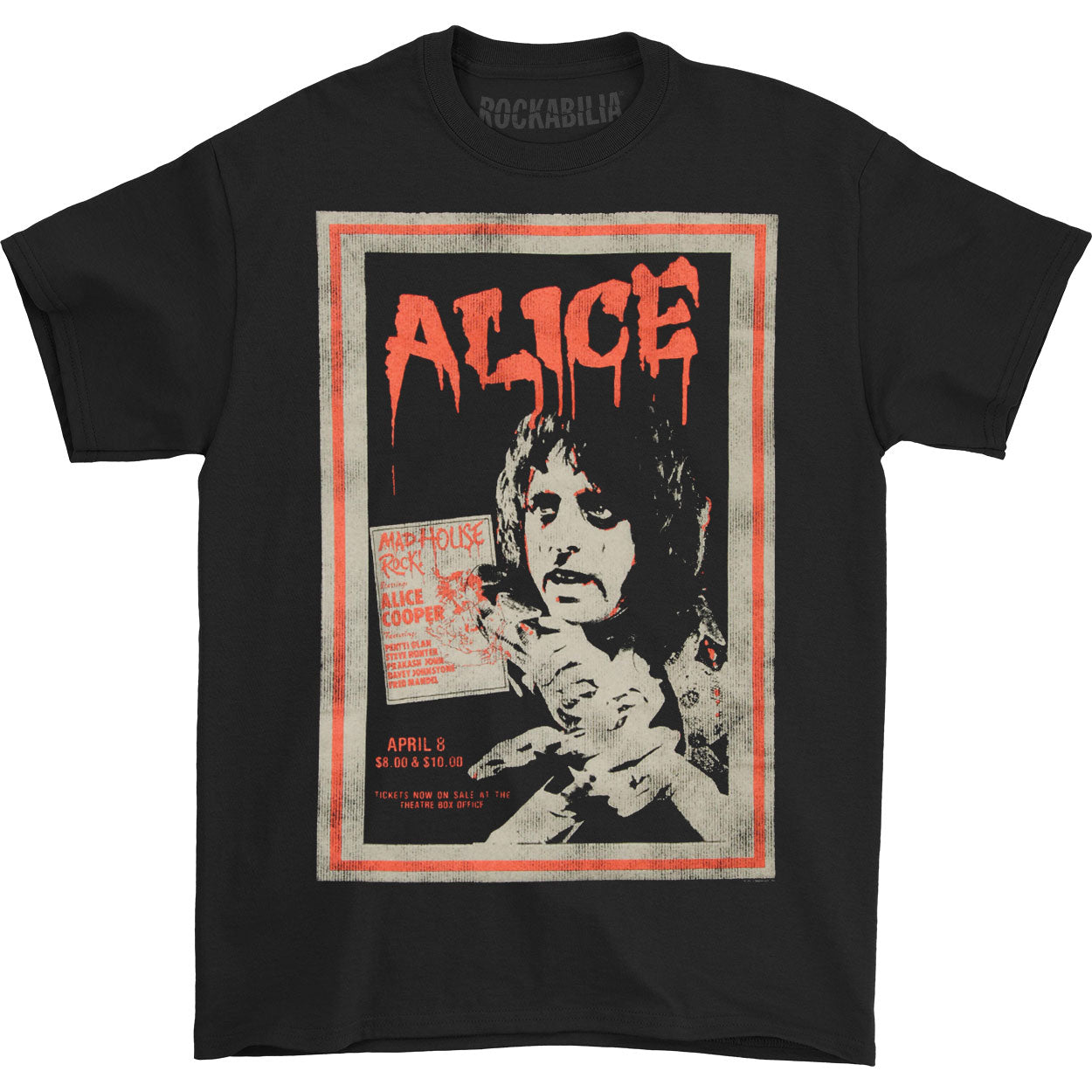 Alice Cooper Vintage Poster T-shirt