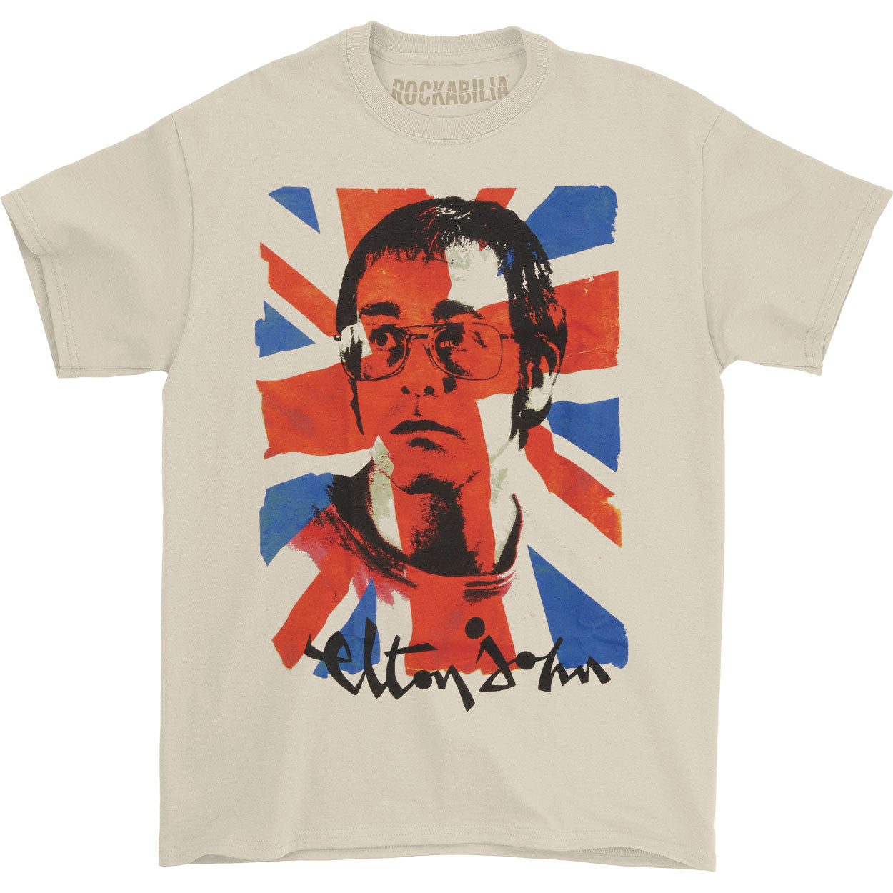 Elton John Union Jack T-shirt