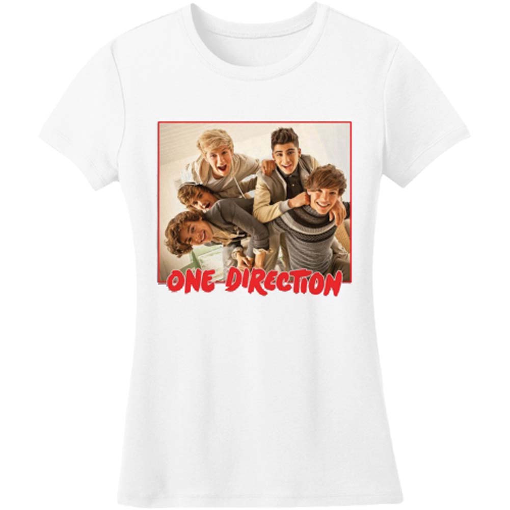 Band Red Border Junior Top