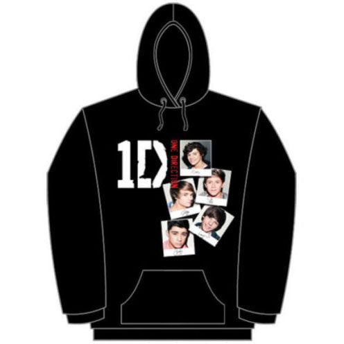 One Direction Photo Stack Girls Jr Hooded Sweatshirt