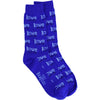 Love Me Do (Blue) Socks