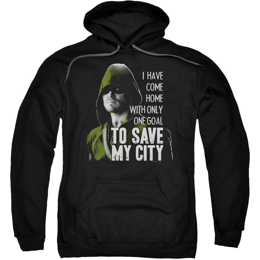 Arrow Save My City Hooded Sweatshirt