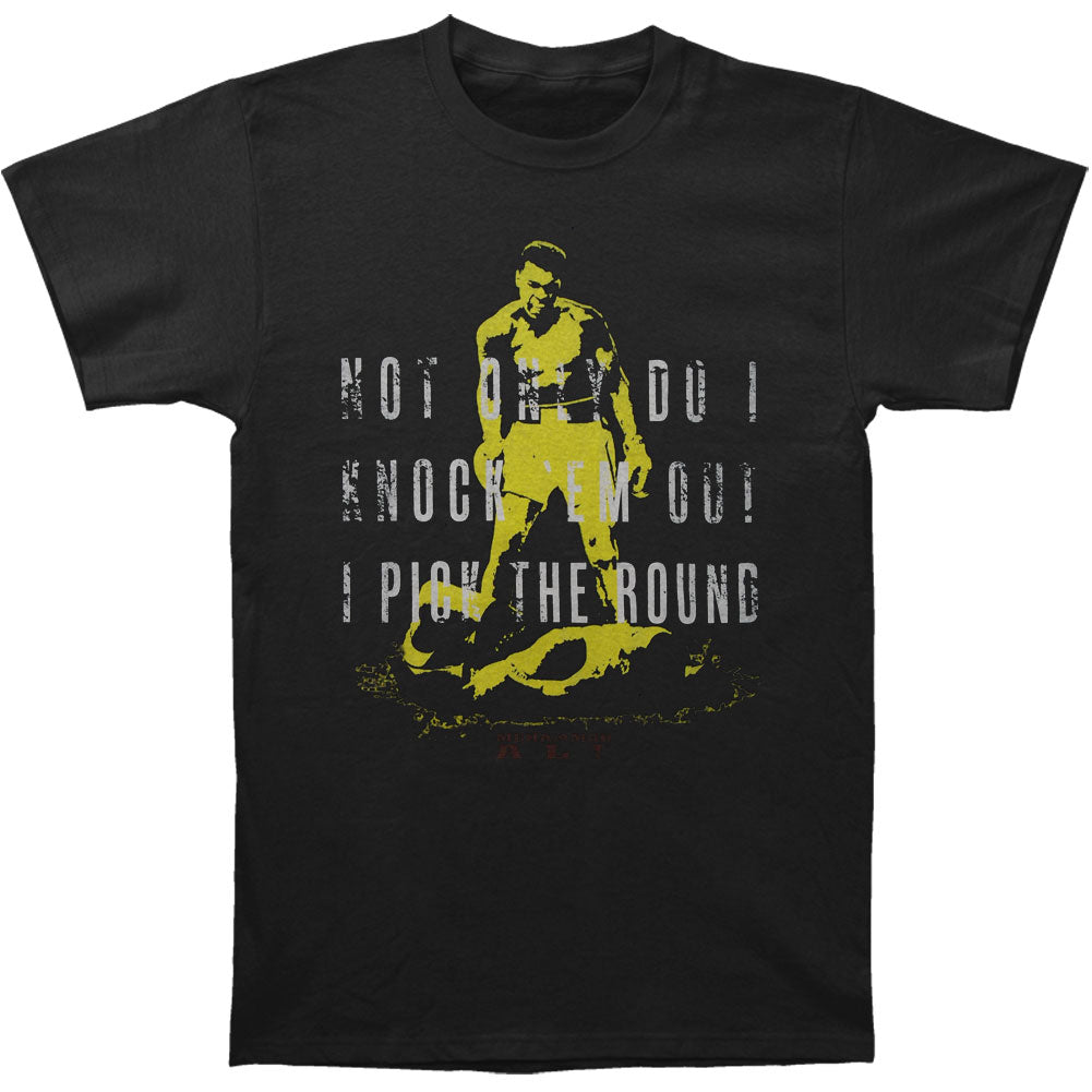 Muhammad Ali Knocking Mens T-shirt
