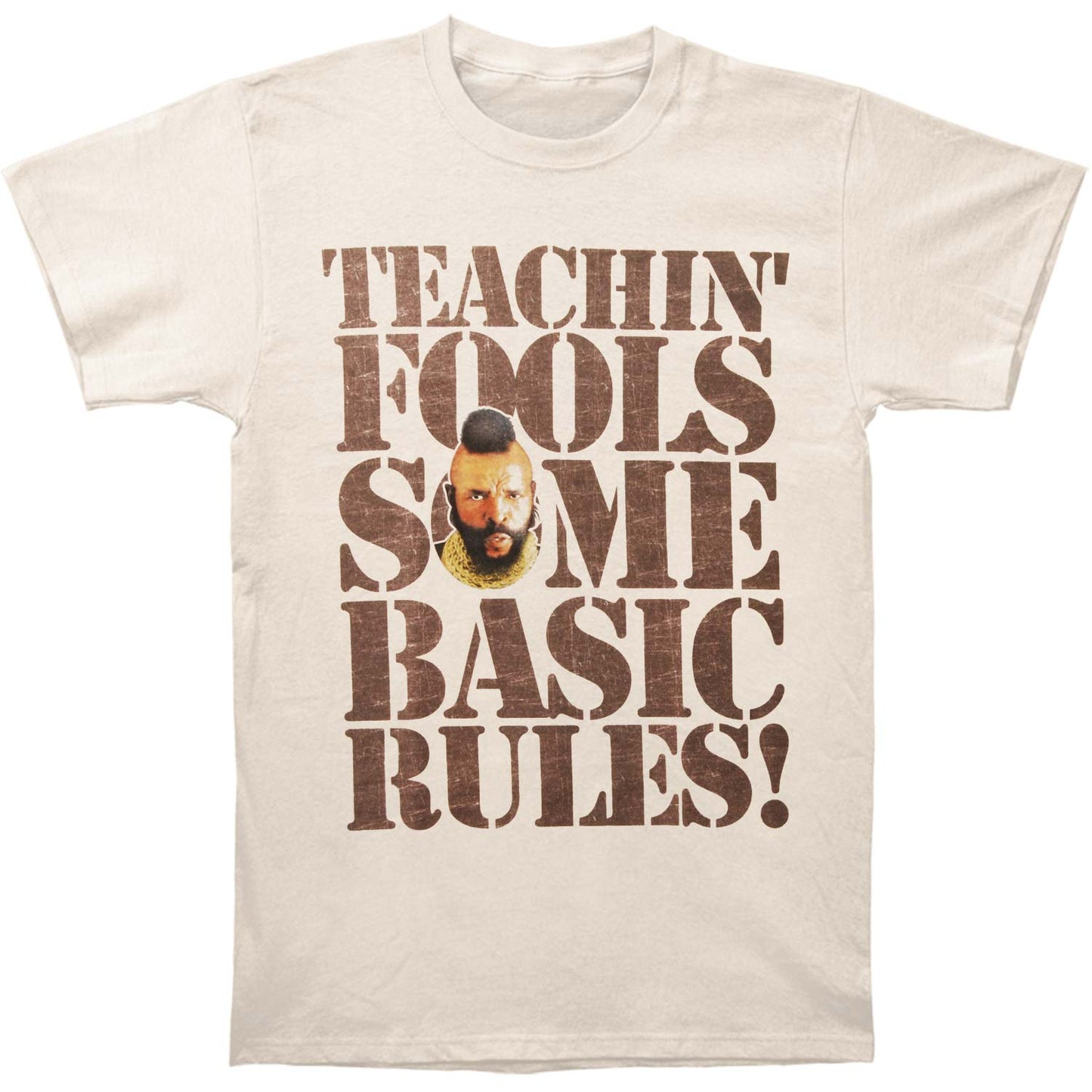 Mr. T Rules For Fools T-shirt