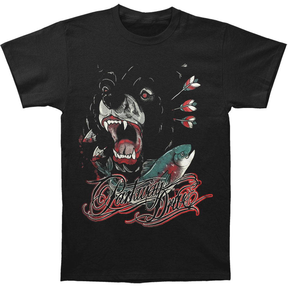 Bear And Salmon T-shirt