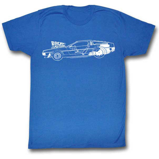 Back To The Future Schematics T-shirt