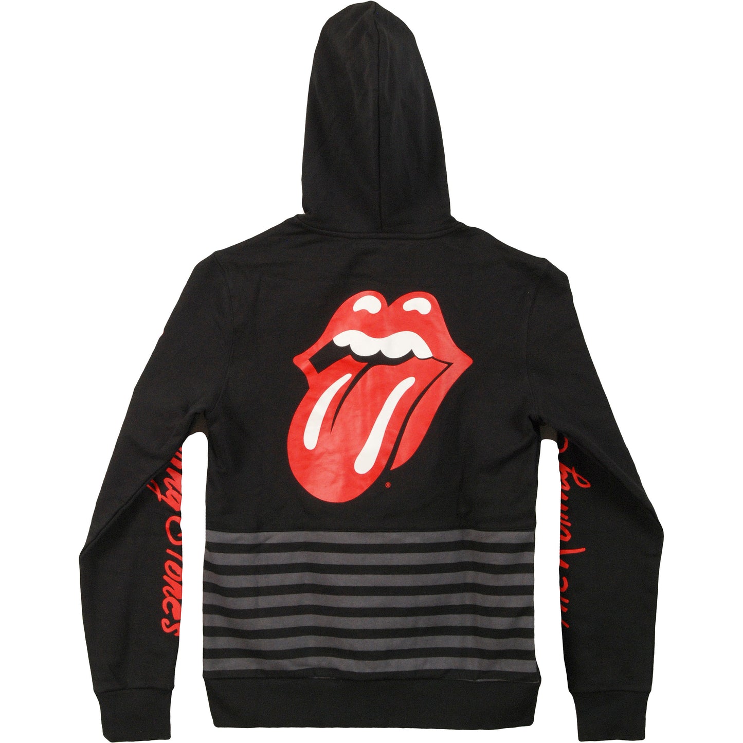 Rolling Stones Zippered Hooded Sweatshirt