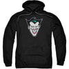 Joker Face Adult 25% Poly Hooded Sweatshirt