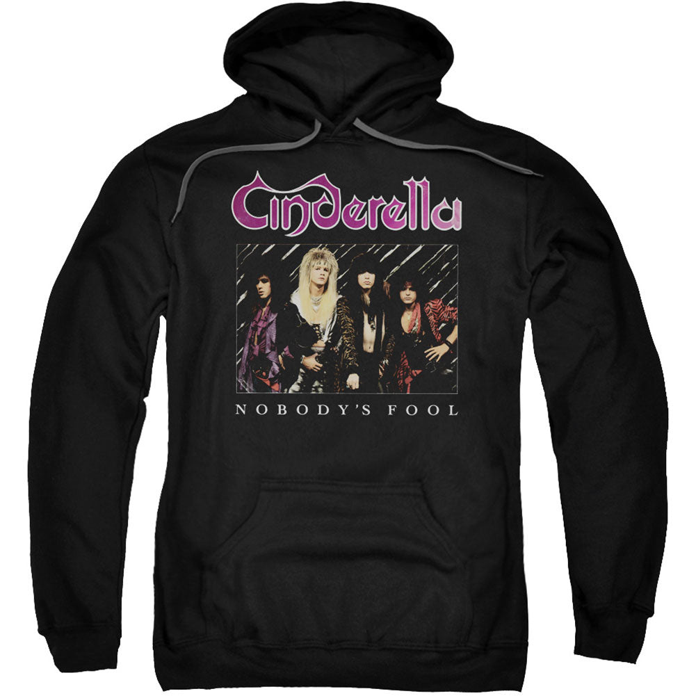 Nobody's Fool Adult 25% Poly Hooded Sweatshirt