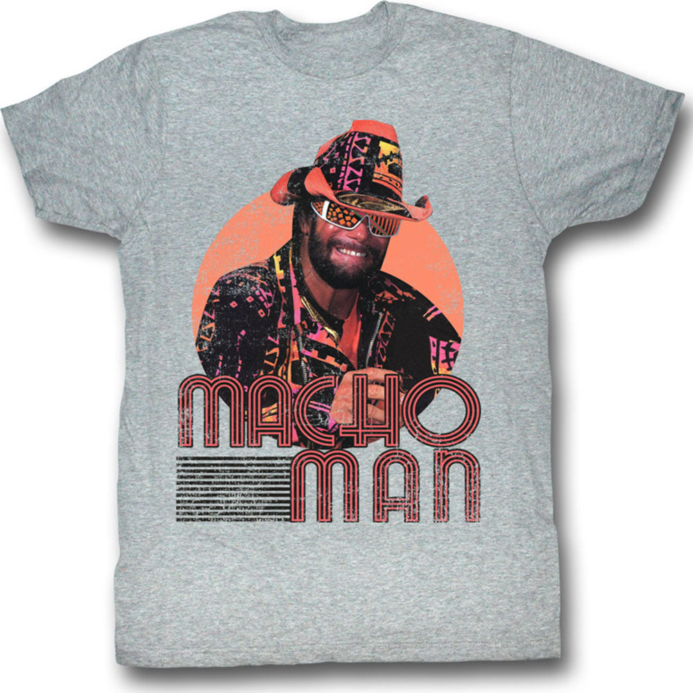 Macho Man Mackin And Smackin Slim Fit T-shirt