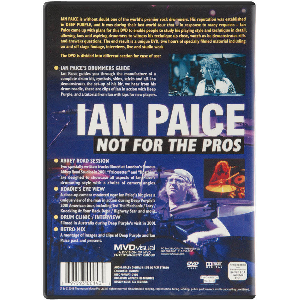 Not For The Pros DVD
