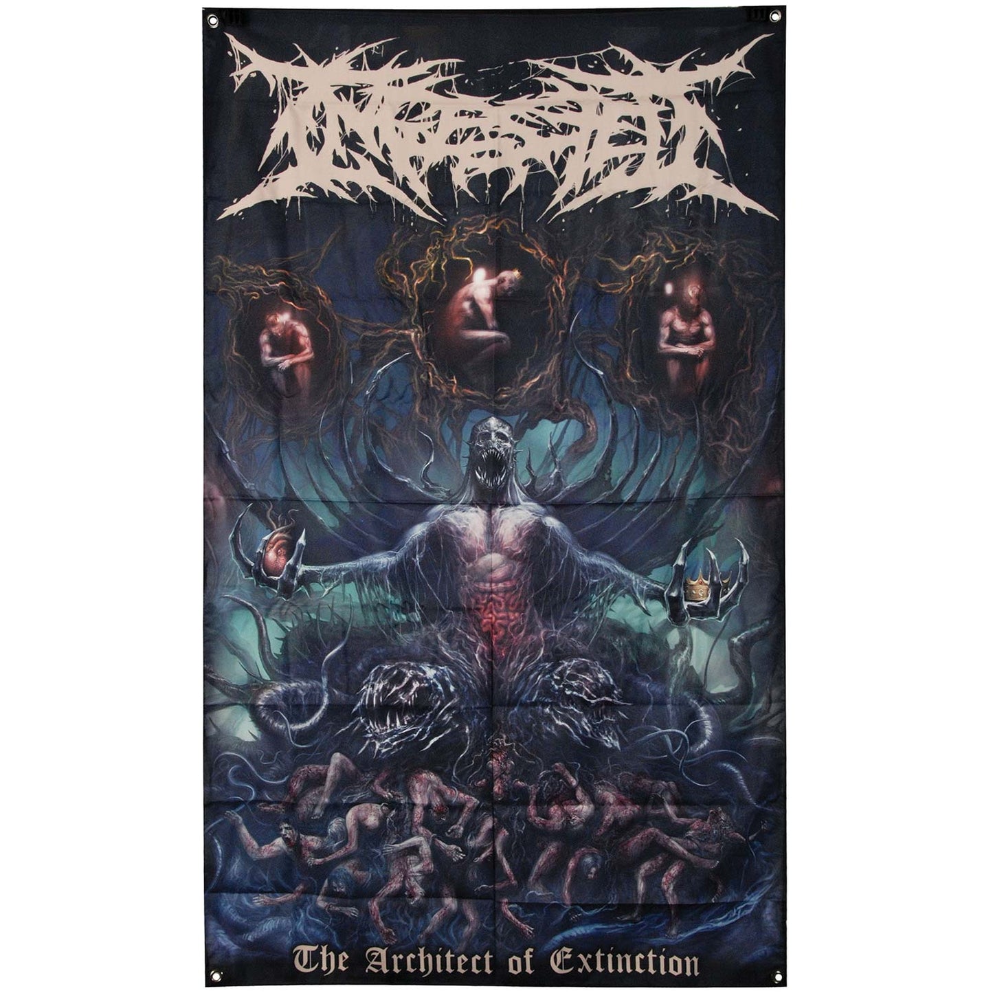 The Architect Of Extinction Poster Flag