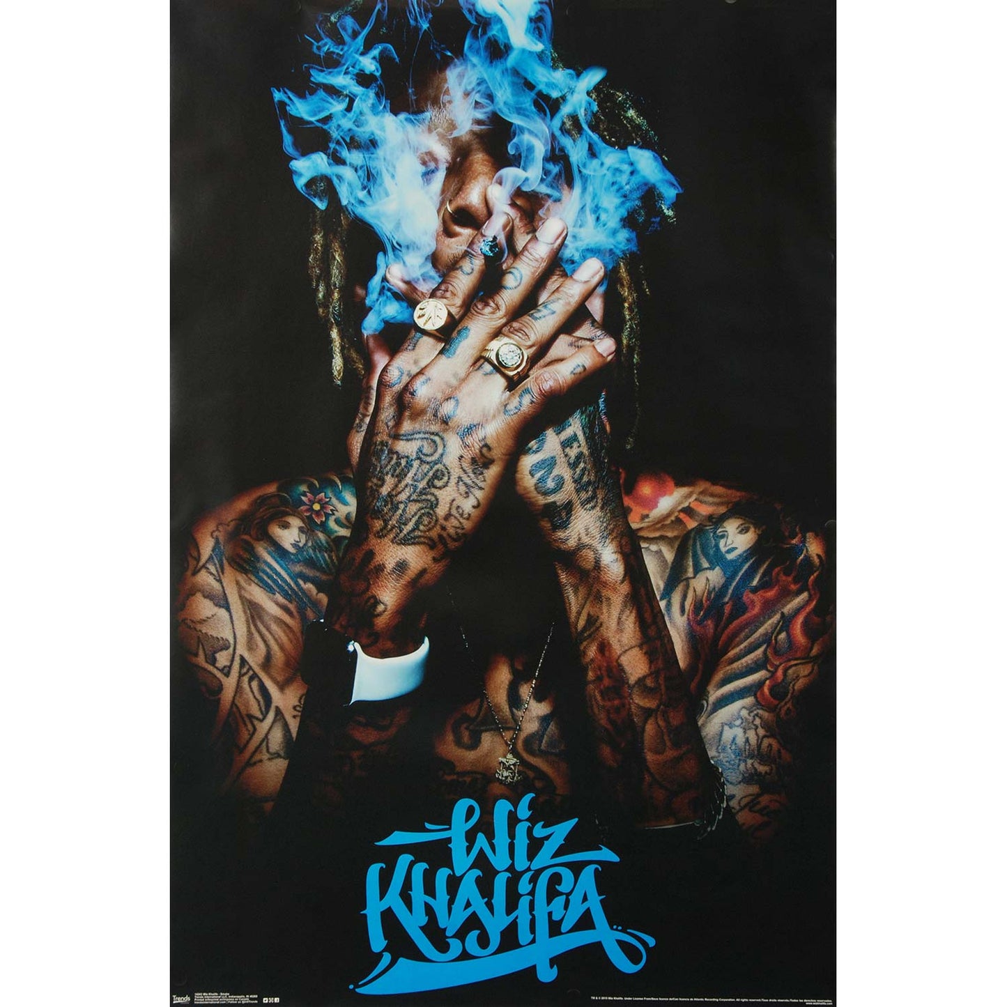 Wiz Khalifa Smoke Hands Domestic Poster