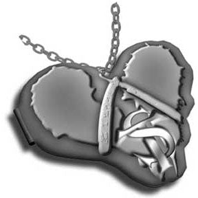 Sweeney Todd Heart Necklace