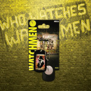 Watchmen Rorschach Dog Tag Necklace