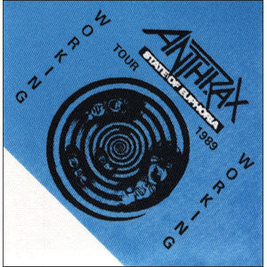 Anthrax Cloth Bakcstage Pass