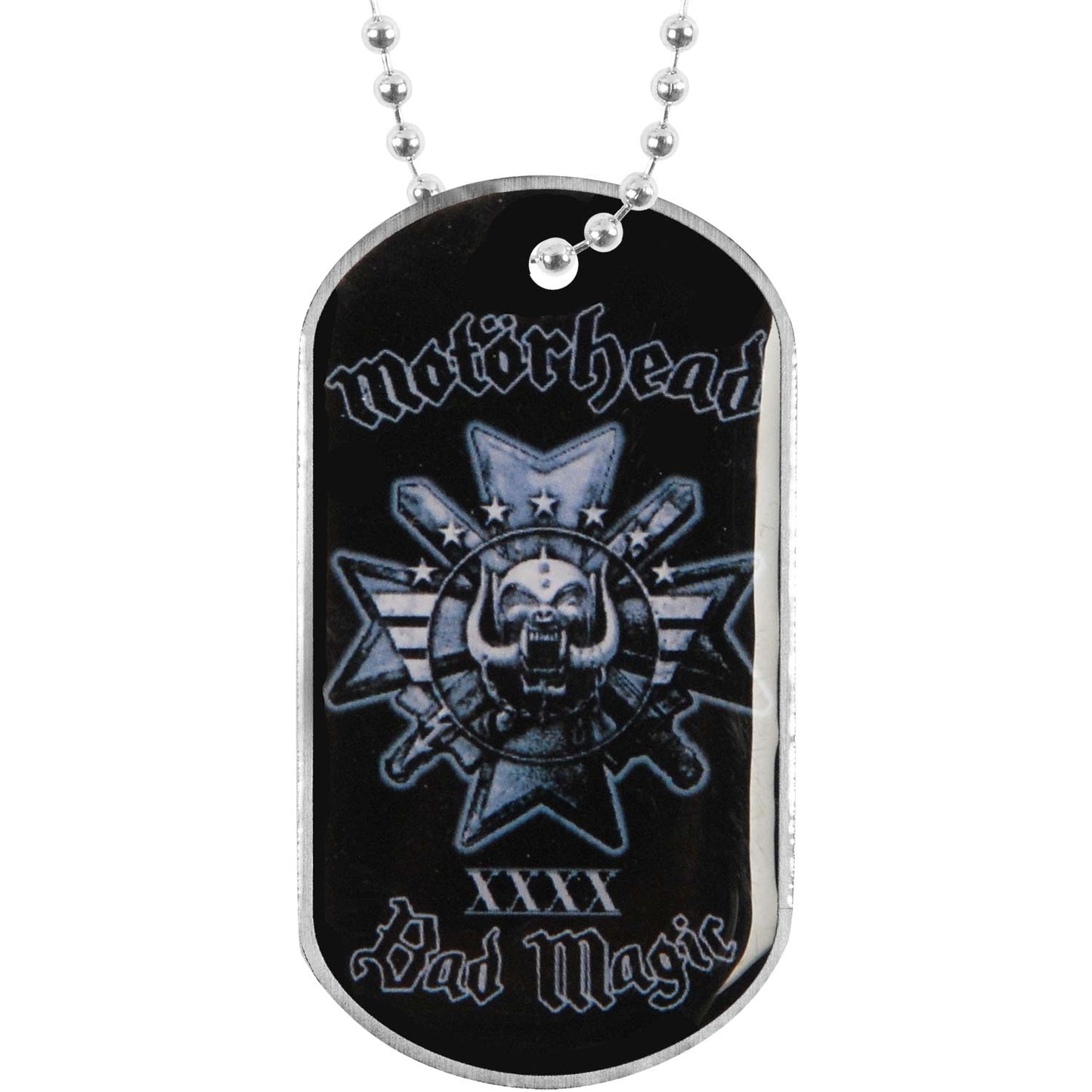 Motorhead Bad Magic Dog Tag Necklace