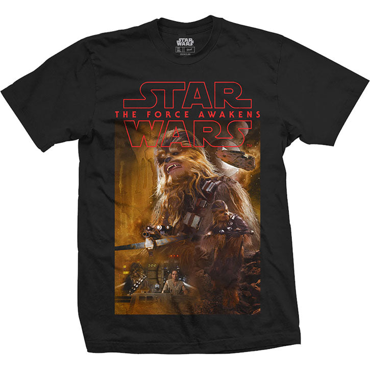 Star Wars Chewbacca Composition T-shirt