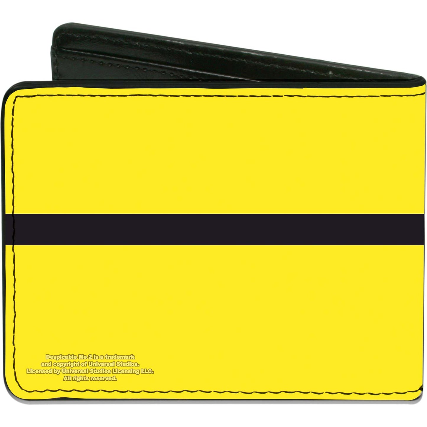 Spikey Hair Minion Yellow/Black/White Bi-Fold
