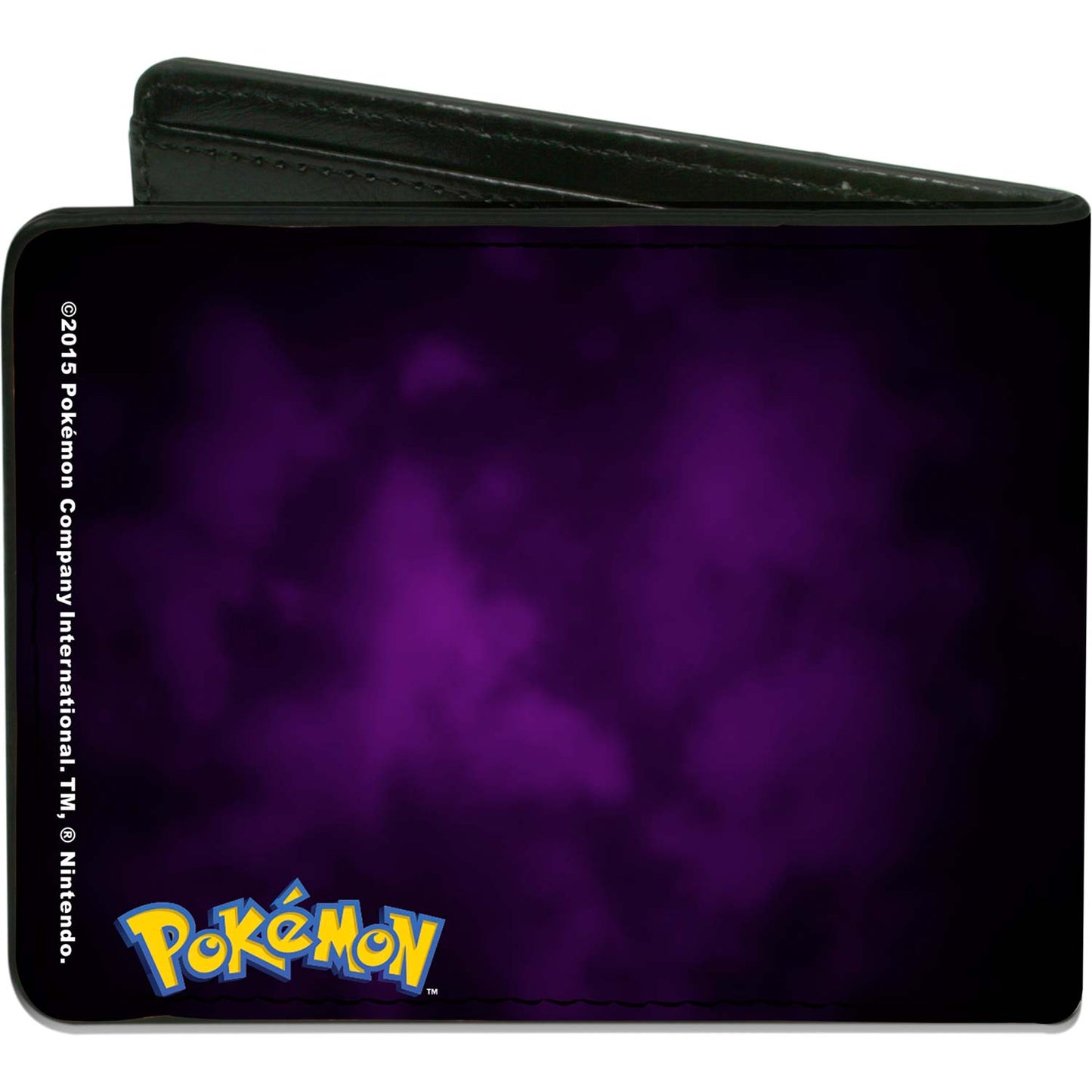 Gengar Silhouette Pose Logo Purple Fade/Black Bi-Fold