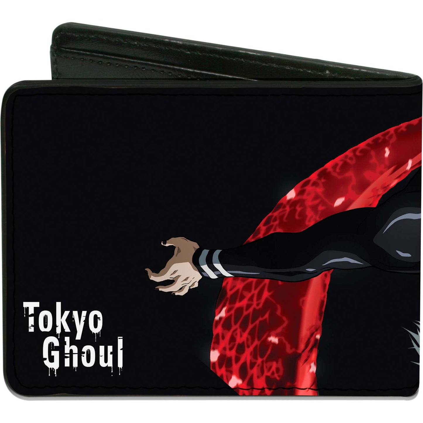 Masked Ken Kaneki Upside Down Tokyo Ghoul Black/White/Red Bi-Fold