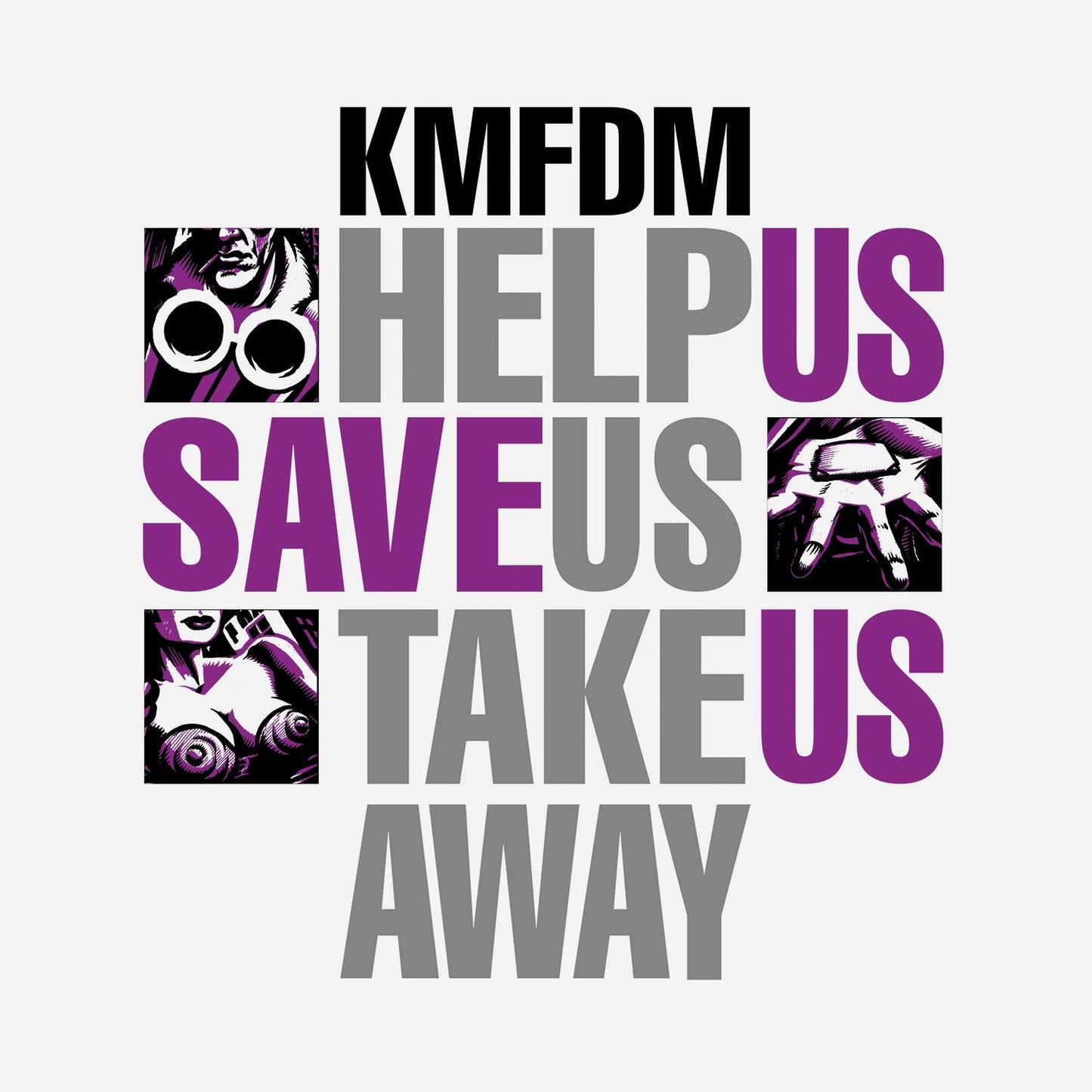 KMFDM Help Us Save Us Take Us Away (vinyl) Vinyl