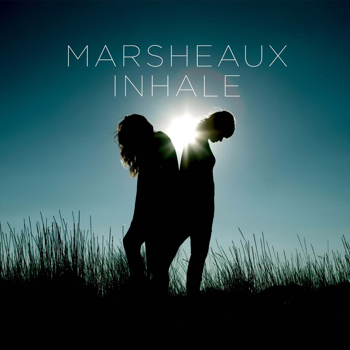 Marsheaux Inhale (Blue And White Half & Half Vinyl) Vinyl