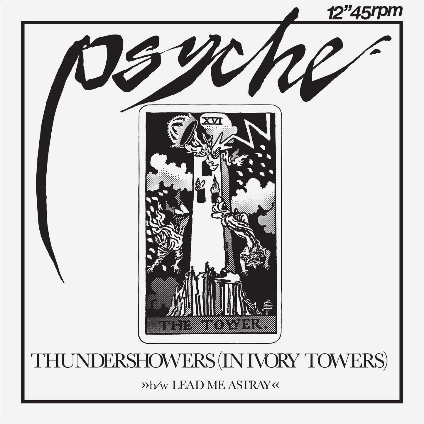 Psyche Thundershowers (In Ivory Towers) Blue Vinyl Vinyl